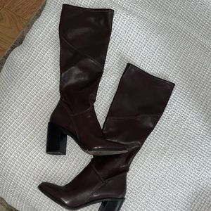 Chocolate Brown Knee High Boot